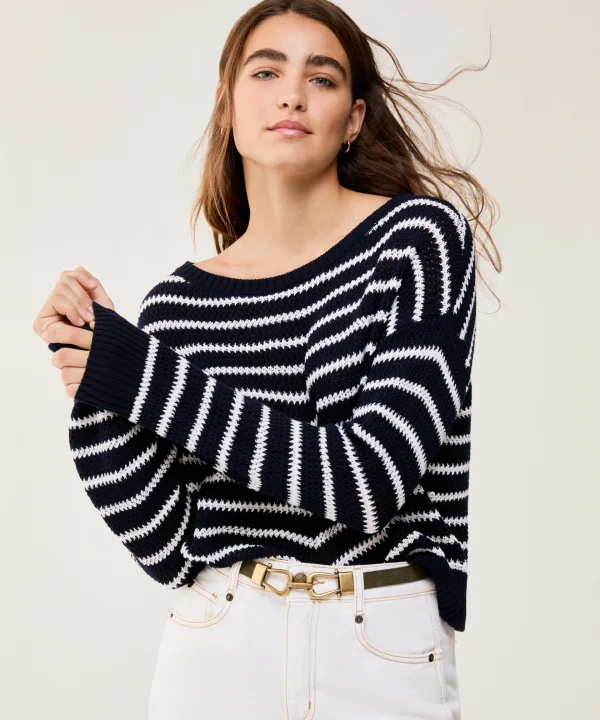 Maglia marinière in cotone