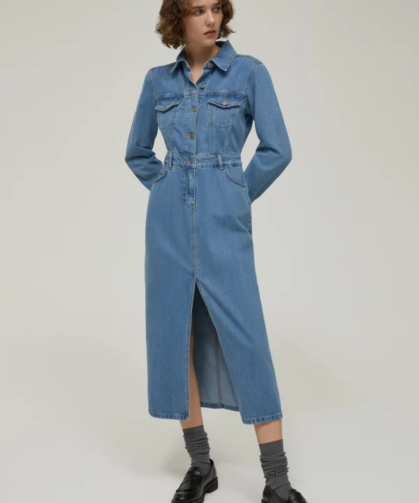 Chemisier in denim leggero