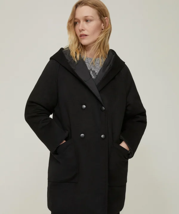 Coat imbottito reversibile
