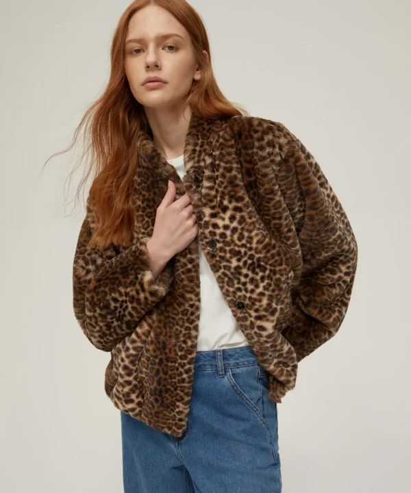 Bomber a fantasia animalier