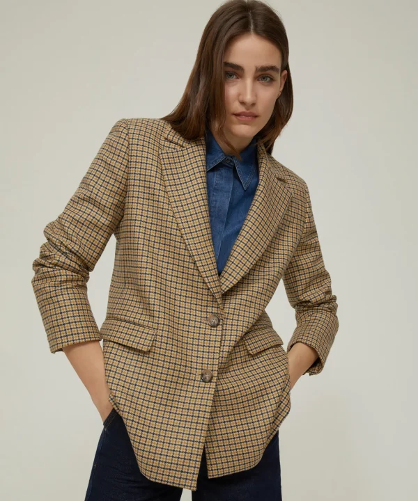 Blazer in pura lana