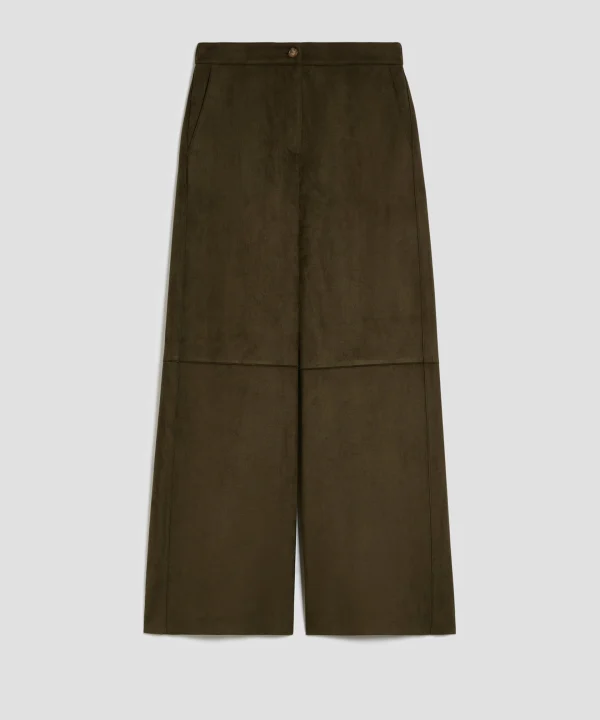 Pantaloni ampi in jersey